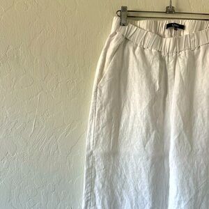 White Linen Pants